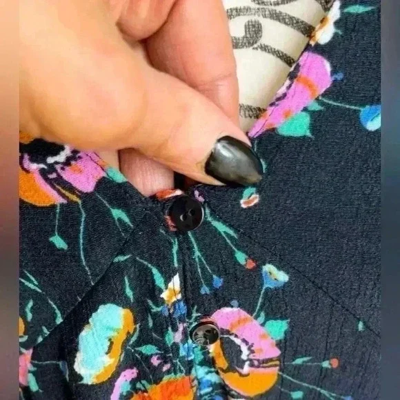 ZARA Trafaluc Floral  Top - Picture 8 of 13